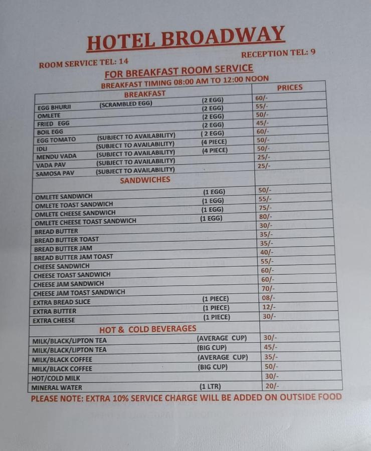 Hotel Broadway Colaba Bombaim Exterior foto