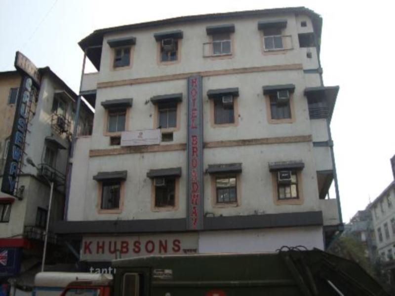 Hotel Broadway Colaba Bombaim Exterior foto